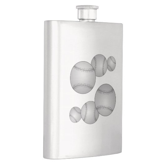 Drie honkballen flacon (Rechts)