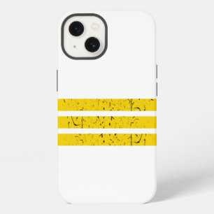 Drie horizontale strepen   Vintage Yin-Yang-symboo iPhone 13 Hoesje
