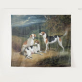 Drie Hounds Art Museum Mural | Muur Wandkleed (Voorkant (horizontaal))