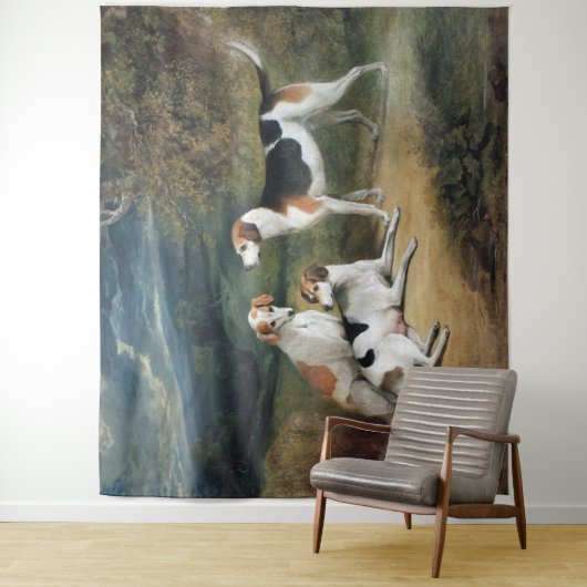 Drie Hounds Art Museum Mural | Muur Wandkleed (In situ)
