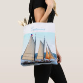 drie houten schoenenzeilen tote bag (Dichtbij)
