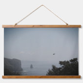 Drie houten Topped Wandtapijttinten op aarde Hangend Wandkleed (Voorkant)