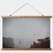 Drie houten Topped Wandtapijttinten op aarde Hangend Wandkleed (Voorkant 2)