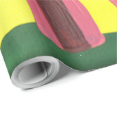 drie huizen die ohhhh zeggen cadeaupapier (Rol Hoek)