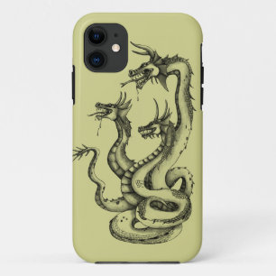 Drie Hydra Design Hoesje-Mate iPhone Case-draagtas Case-Mate iPhone Case