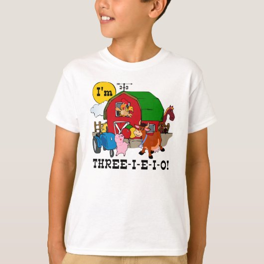 DRIE-I-E-I-O T-SHIRT (Voorkant)