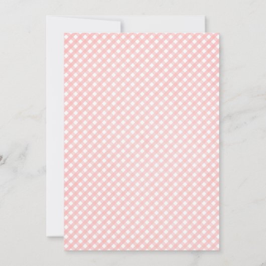 DRIE-IEIO roze pompoen 3e verjaardagsfeestje Kaart (Achterkant)