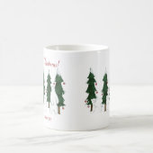 Drie ijsberen vrolijk kerstfeest mok (Center)