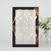 Drie impala's drink 's nachts samen briefpapier (Staand voorkant)