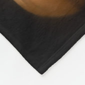 Drie impala's drink 's nachts samen fleece deken (Hoek)