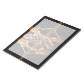 Drie impala's drink 's nachts samen notitieblok (Schuin)