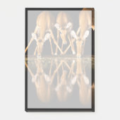 Drie impala's drink 's nachts samen post-it® notes (Voorkant)