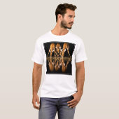 Drie impala's drinken 's nachts samen t-shirt (Voorkant volledig)