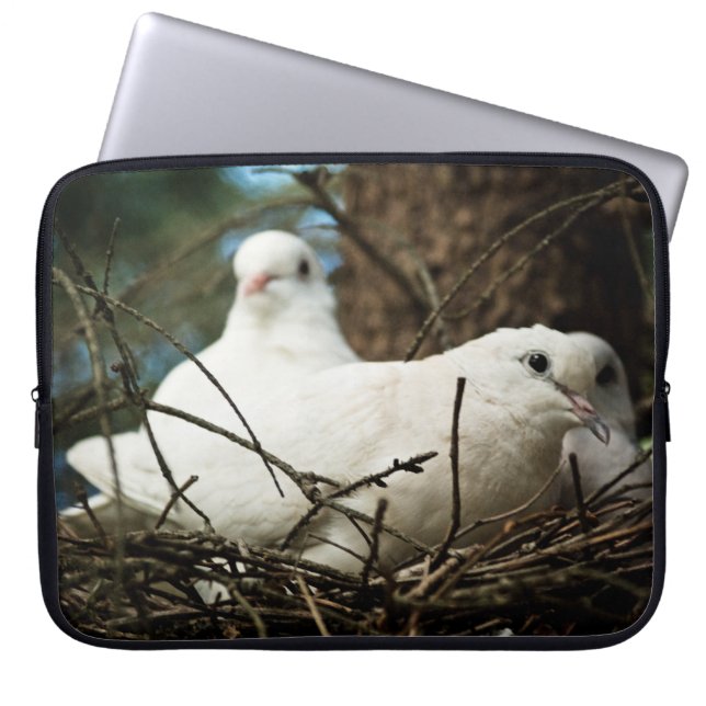 Drie in een boom laptop sleeve (Voorkant)