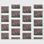 "Drie in een rij" Cadeaupapier (Vlak)