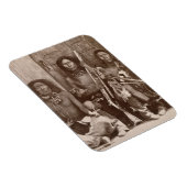 Drie Indische Braves, gefotografeerd door de Royal Magneet (Rechterzijde)