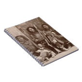 Drie Indische Braves, gefotografeerd door de Royal Notitieboek (Rechterzijde)