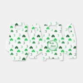 Drie is een charme St Patrick's Day 3e verjaardag Bedankdoosjes (Uitgevouwen)