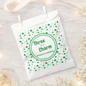 Drie is een charme St Patrick's Day 3e verjaardag Bedankzakje (Geknipt)