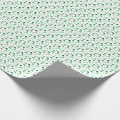 Drie is een charme St Patrick's Day 3e verjaardag Cadeaupapier (Hoek)