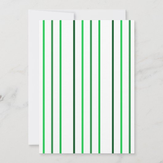 Drie is een charme St Patrick's Day 3e verjaardag Kaart (Achterkant)