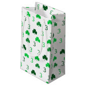 Drie is een charme St Patrick's Day 3e verjaardag Klein Cadeauzakje (Achterkant Gekanteld)