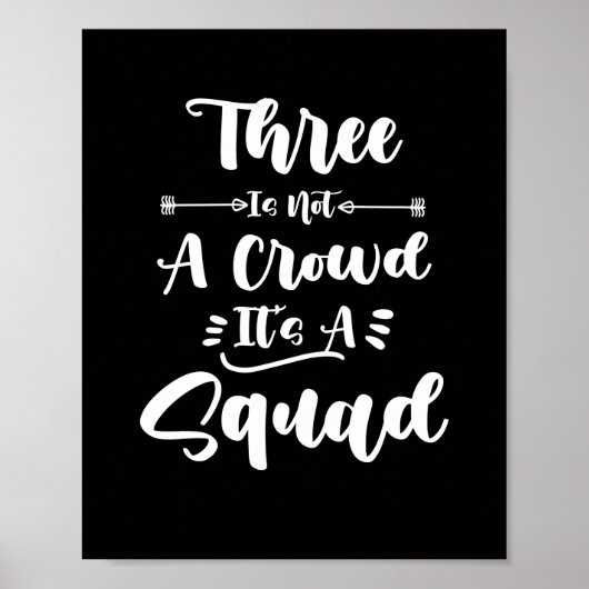 Drie is geen kruid. Het is een vierkant 3 beste vr Poster (Voorkant)