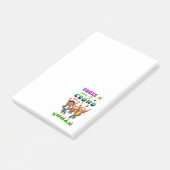 Drie Is Geen Menigte Het Is Een Squad Post-it® Notes (Schuin)