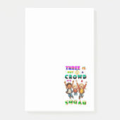 Drie Is Geen Menigte Het Is Een Squad Post-it® Notes (Voorkant)