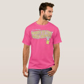 Drie Is Het Magische Nummer Vintage T-shirt (Voorkant volledig)