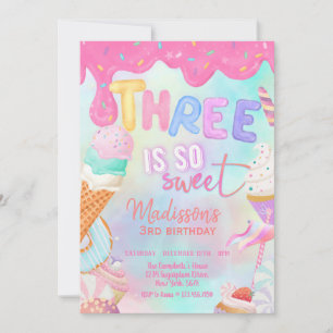 drie is zo ' n mooie uitnodiging