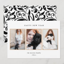 drie jaar mooie zwarte en witte foto's