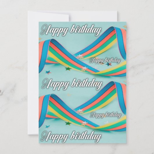 DRIE JAAR OUD JONGEN VERJAARDAG UITNODIGING (Achterkant)