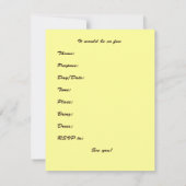 Drie jaar oud kind, een gelukkige verjaardag! kaart (Achterkant)