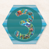 Drie jaar oud: papieren Onderzetters (Voorkant)