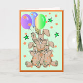 Drie jaar oude Kaart (Voorkant)