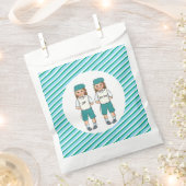 Drie jaar oude tweeling upsherin jongens voorkeur  bedankzakje (Geknipt)