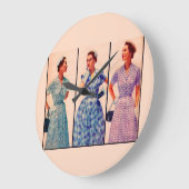 drie japonnen uit 1953 -  kleding grote klok (Hoek)
