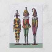 Drie Jesters Briefkaart (Voorkant)