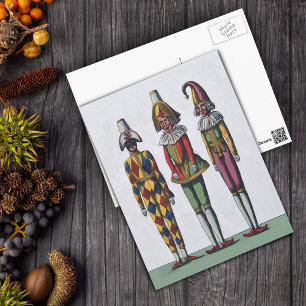Drie Jesters Briefkaart