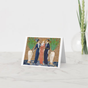 Drie Juiste Dames Kaart