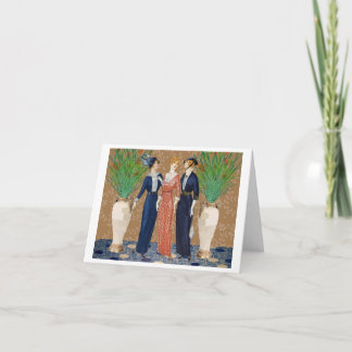 Drie Juiste Dames Kaart