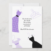 Drie jurken kaart (Achterkant)