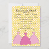 Drie jurken kaart (Voorkant)