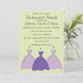 Drie jurken kaart (Staand voorkant)