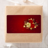 Drie juweelrozen etiket (Insitu)