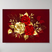 Drie juweelrozen poster (Voorkant)