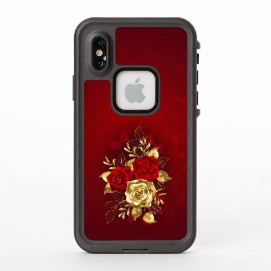 Drie juwelen Rozen (Achterkant)