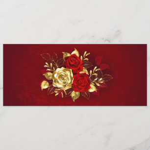 Drie juwelen Rozen Advieskaart