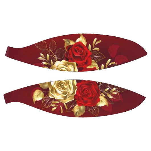 Drie juwelen Rozen Basketbal (Panelen)